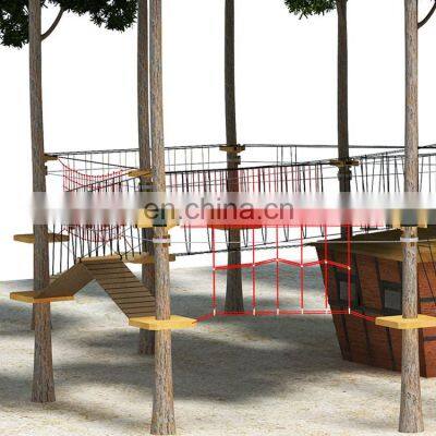 Treetop Adventure Park High Tree Tops Rope Course For Jungle photo-2