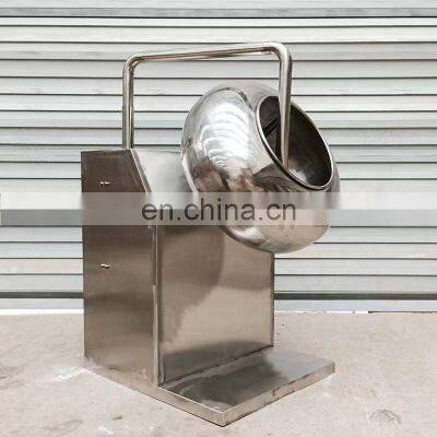 China Rotary Desktop Tablet Pill Tablet Octagonal Small Sugar Film Mini Sugar Coating Pan Machine photo-5