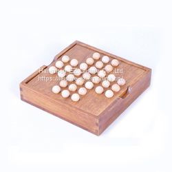 Tabletop Board Game Kongmingqi Wooden Chess Toy