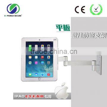 Tablet PC / iPad / Samsung Galaxy Tab Enclsure security with key lock,Wall mount hanging enclosure bracket