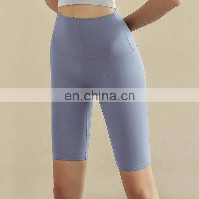 Lulu Factory in Europe and the Feeling of Naked Yoga Clothing Female in Cycling Shorts Pants Tight Render Speed Dry Running Exer photo-5