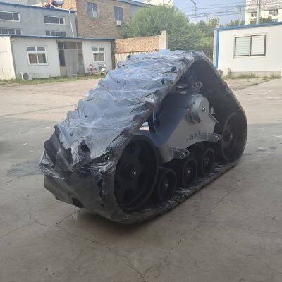 Customized modification of anti sinking semi chain rail models for agricultural machinery modification