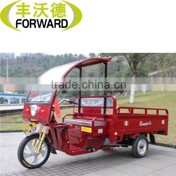 Semi-closed Cargo Tricycle Electric Cars For Sale