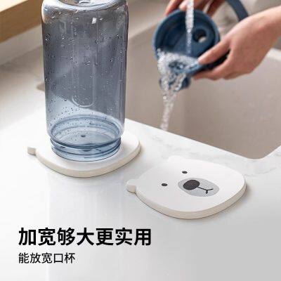 Factory Wholesale OEM ODM Animal Shape Diatomite Diatomaceous Earth Cup Coaster photo-4