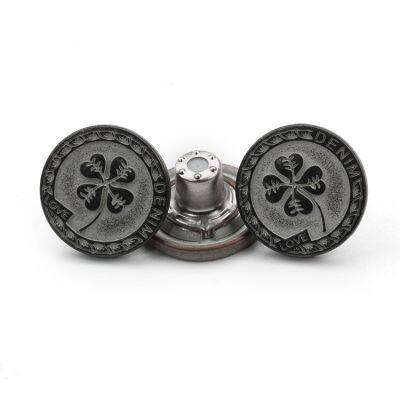 Cheap Price Custom Jeans Button Metal Custom logo Metal Button for Jeans