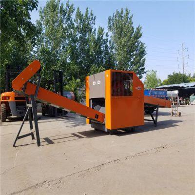 Waste Fiber Cutter Clothing Strips Old Clothes Flax Jute Fishing Net Polyester Knitted Fabric Material Cutting Cutter Machine photo-4