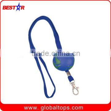 Lanyard with Stress Earth