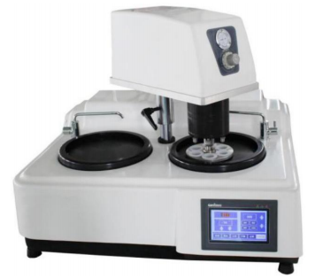 MOPAO3st 300mm Automatic Metal Polishing Grinding Machine Touch Screen Double Discs 50-1000 R/min Speed photo-2