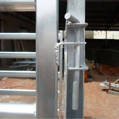 Cheap Galvanized Powder Coated Cattle Panel Gate Round Cattle Panels 16Ft photo-3