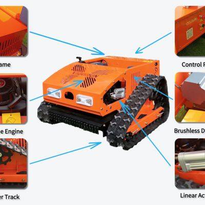 Vigorun VTC550-90 Professional Gasoline Mower 224cc 4.5kW Engine 550mm Deck 200m RC Range CE EPA for Commercial Landscaping photo-5