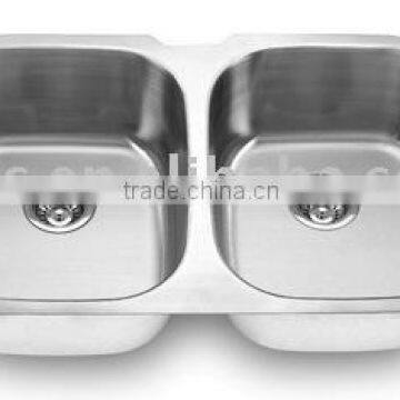 504 Undermount Double Bowl Kitchen Sink