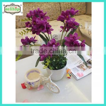 50cm 9 heads silk artificial flowers imported from china