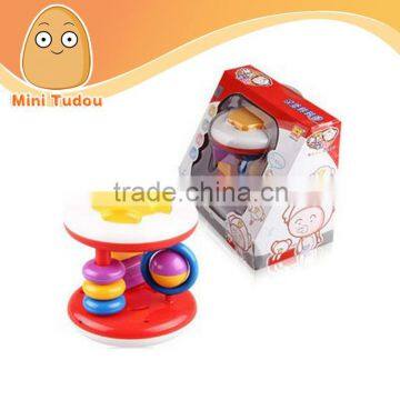 Baby hamburg around circle rattle, baby rattle, baby bell, baby toys