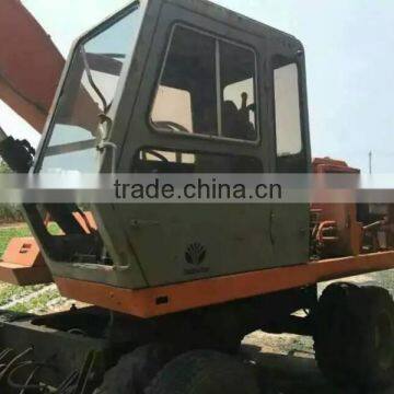 Wheel Moving Type Daewoo 130W Wheel Excavator Used Condition Daewoo 130w 13t Wheel Excavator Second Hand Daewoo 13t Wheel photo-2