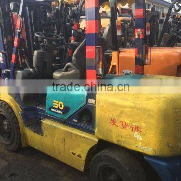 Original Japan made forklift 3 ton forklift FD 30-16