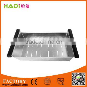 SUS304 Undermount Installment Sink Double Bowl Kitchen Sink HD8045H photo-4