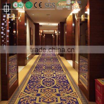 Passage Printed Hotel Lobby Nylon Carpet Commerical Corridor Nylon Printed Carpet