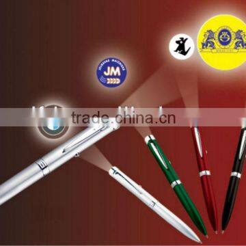 led projector pen , custom company logo projector penlight , promotional gift led ballpen