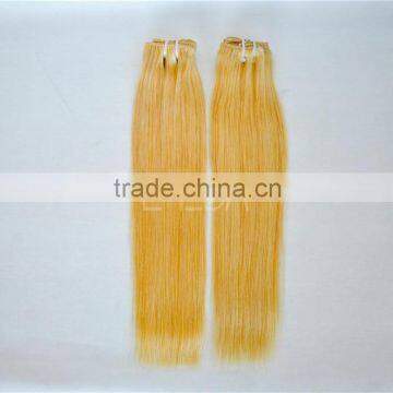 Dark Ash Blonded Virgin Asian Remy Hair Golden Blonde Remy Hair Weft Supplier's Choice photo-6