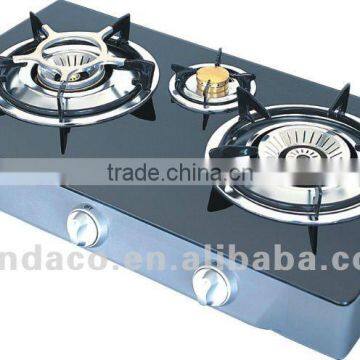 3 burner gas cooking table with CE certification