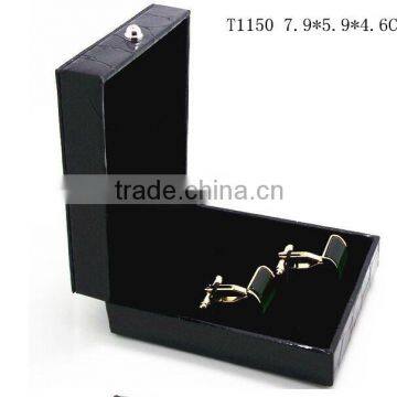 T1150 Fashion Jewlery Leather Cuff Box Wholesale Cufflink Box