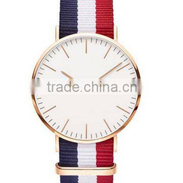 2016 Latest Vintage Nylon Strap Stainless Steel Men Watches Quality Choice photo-6