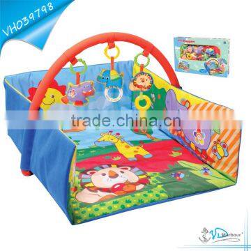 Eco-friendly Indoor Kids Soft Play Mat with Sides