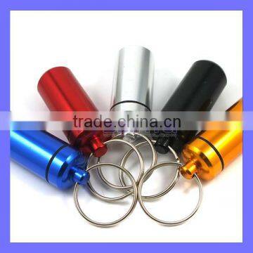 Ring Keychain Waterproof Powder Bottle