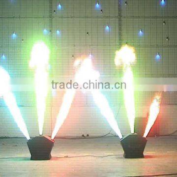 3heads fire projector triple head fire machine for stage disco bar DJ