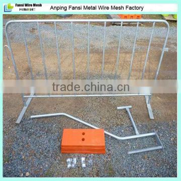 Hot dipped Galvanized crowd control barrier panel