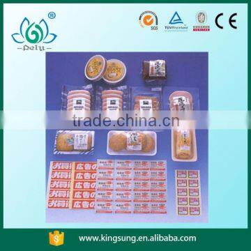Waterproof label sticker for Supermarket Freezer food