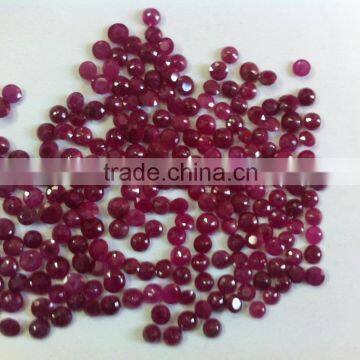 Natural Ruby Precious Gemstones Round Shape