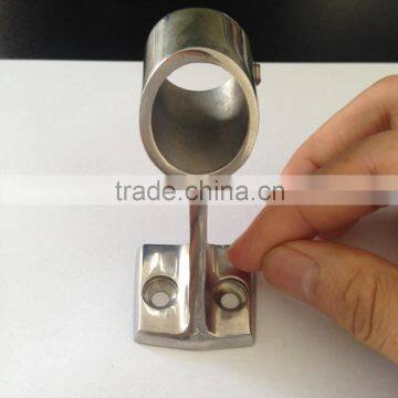 Marine hardware stainless steel end stanchion