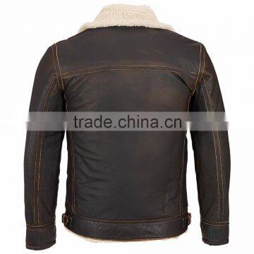 Sheep Leather Jacket for Men photo-2