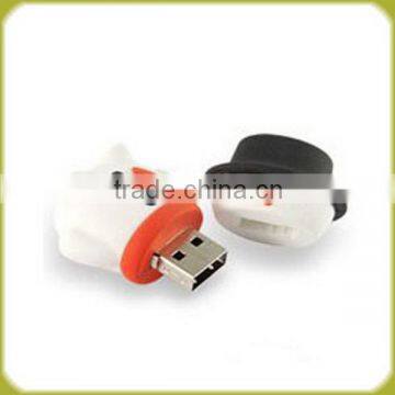custom christmas usb flash memory,X'mas usb,bulk 1gb usb flash drives,PVC 1gb usb flash stick,free samples