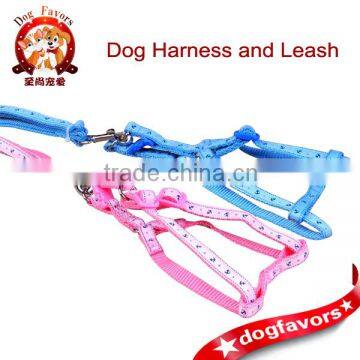 Teddy small dog leash dog chain dog rope dog harness with pet supplies