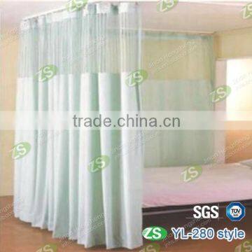 Waterproof and Flame Retardant Polyester Beautiful Print Hospital Bed Screen Curtain Fabric Quality Choice photo-3