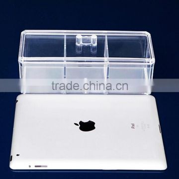 cosmetic box manufacturing Clear Plastic makeup container