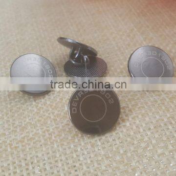 Chain Link Metal Cuff Button For Men's Shirt photo-3