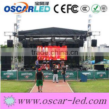 soft led curtain display outdoor fixed rental led display P6 manufacturers led billboard signs rental led display panel