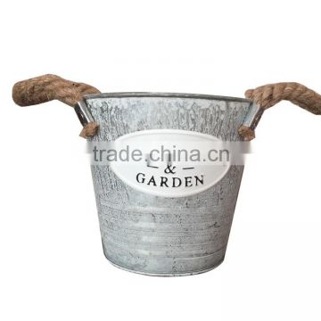 Garden Metal Iron Flower Pot/ Planter