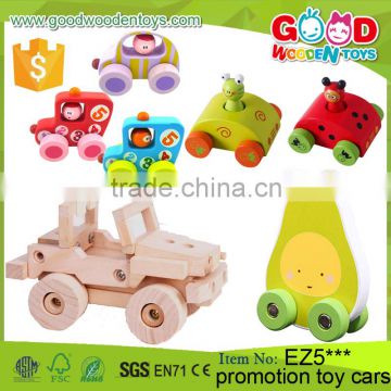 2016 New Design Funny Toy Children Mini Wooden Car Toys OEM/ODM Kids Games Promotion Toy Cars for Kids                        
                                                Quality Choice