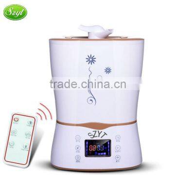 Ultrasonic whisper quiet cool mist humidifier Single room humidifier Remote Control Touch Control