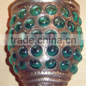 Mosaic Glass Lantern