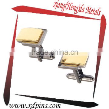 Classy shirt cuff links for men with glod plating