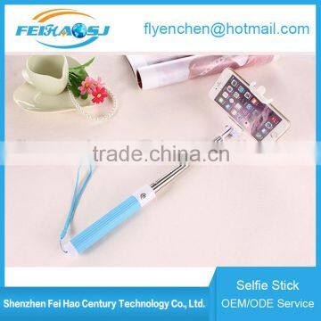 2016 Latest Wireless Mobile Phone Selfie Stick With Bluetooth Foldable Selfie Stick