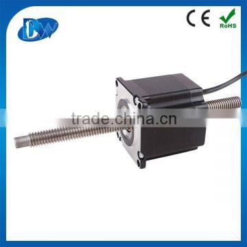 Hybrid nema 23 stepper motor linear actuator non captive