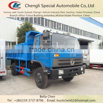 Chinese Tipper Truck, 4*2, 190hp,RHD,10 ton Tipper Truck