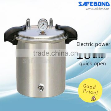 18L Pressure Steam Sterilization Equipments Quick Open Vertical Sterilization Autoclave Autoclave