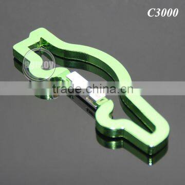 Random Mix Multicolor Aluminum Alloy Spring Clip Buckle Wholesale Metal Mini Car Shape Carabiner photo-5